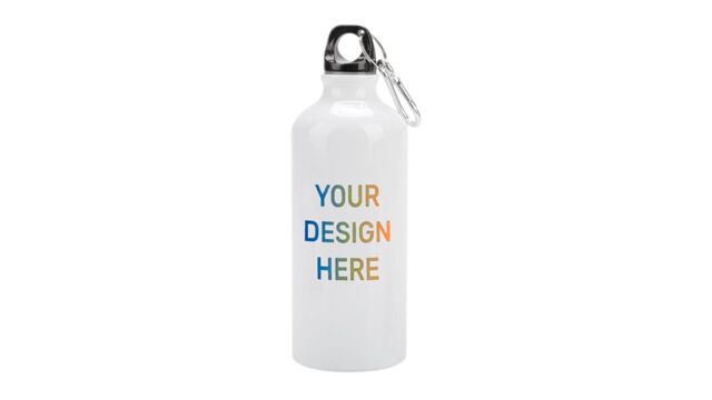 Custom sports water bottles with logo — personalized aluminum bottles for gyms, teams, and giveaways