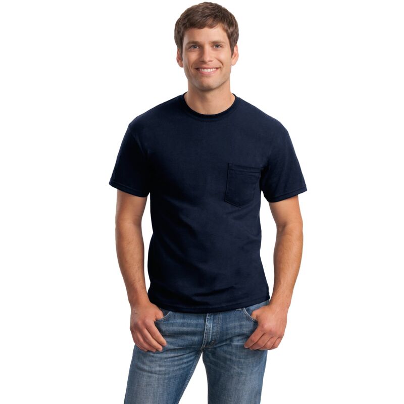 Ultra Cotton ® 100% US Cotton T Shirt with Pocket Thumbnail